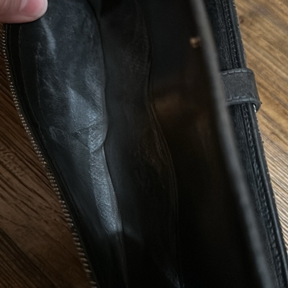 Gucci black long wallet, see photos for condition - Picture 7 of 13